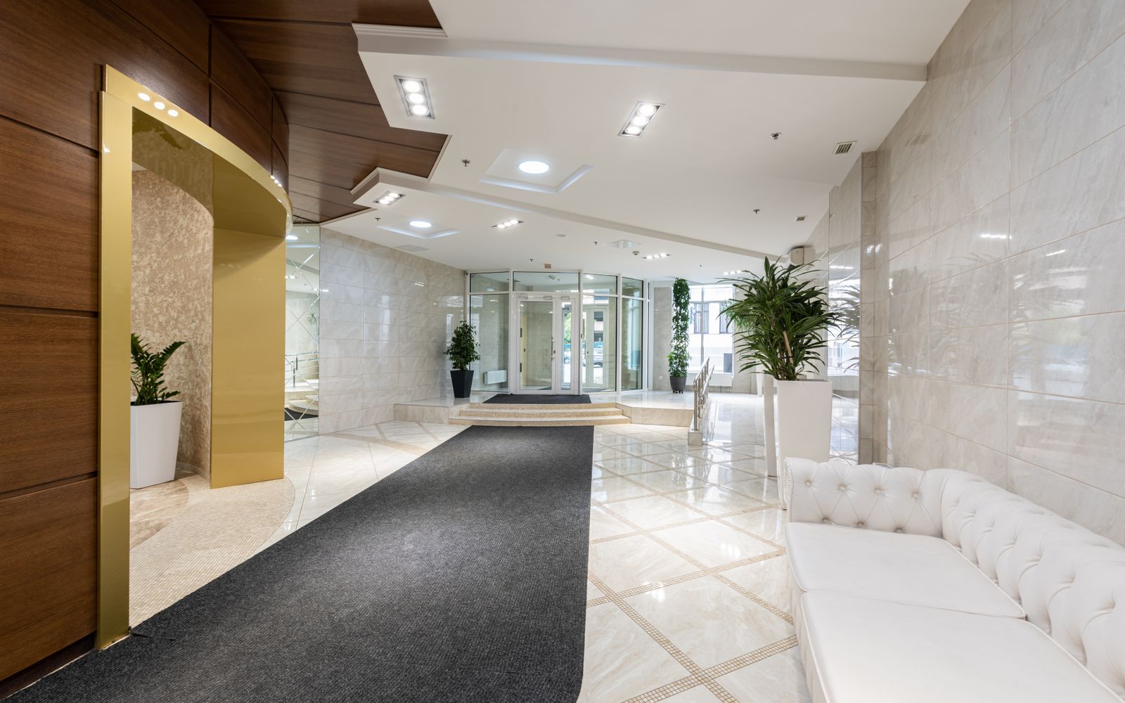 Hospitality environment illustration